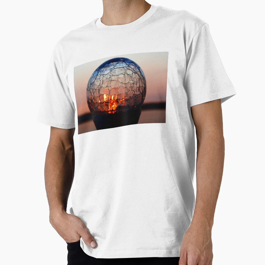 Sunset Glass Globe by PaintingsByKF T-Shirts, Hoodie, Sweatshirt | BlankRebels.com (Image 1)