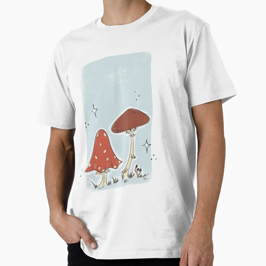 Mushroom Friends by CurlyTopsArts T-Shirts, Hoodie, Sweatshirt | BlankRebels.com (Image 1)