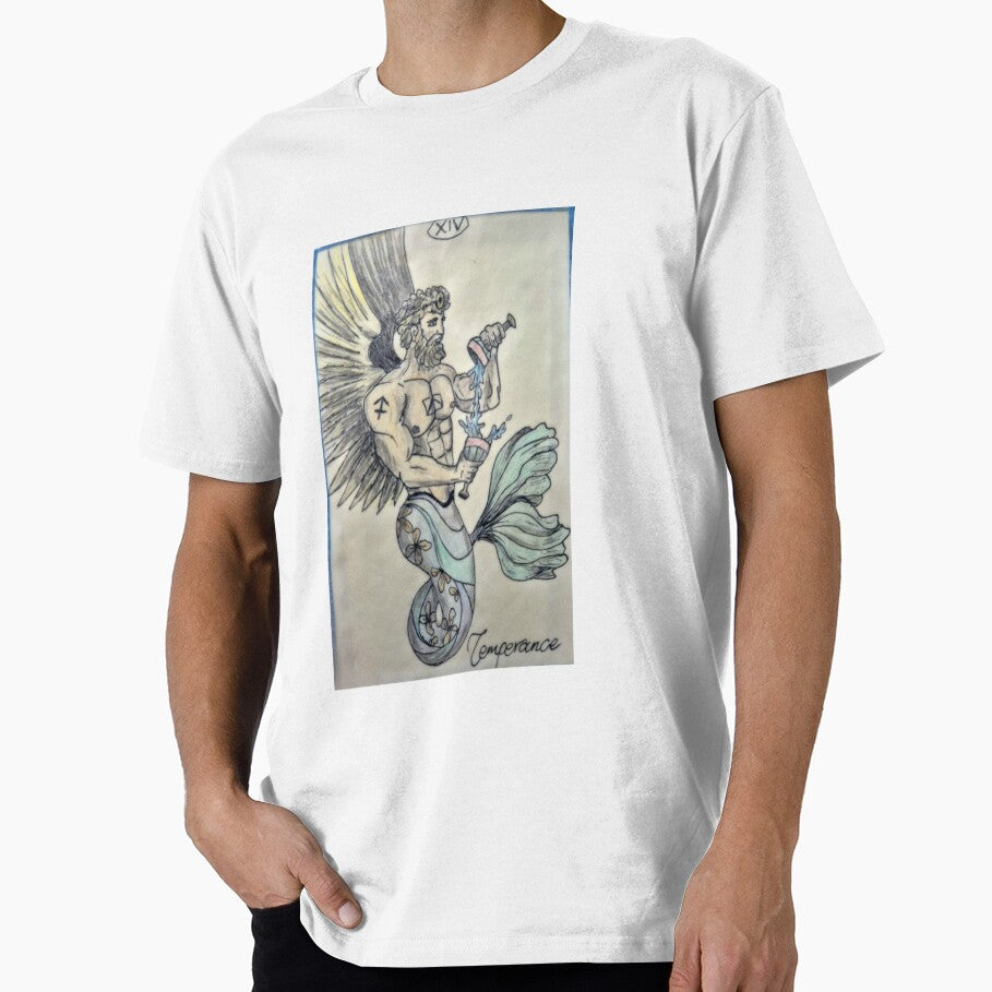 Temperance Mermen Tarot Card by Kostis is drawing T-Shirts, Hoodie, Sweatshirt | BlankRebels.com (Image 1)