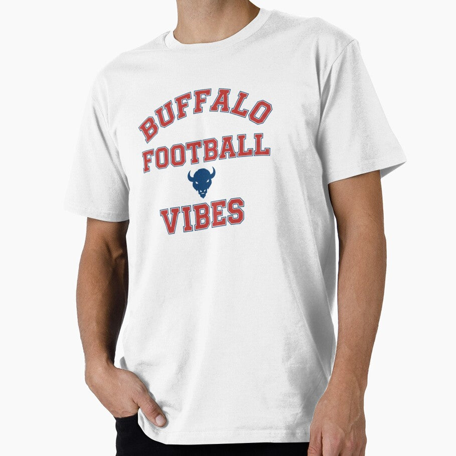 Buffalo Football Vibes Retro T-Shirt by DIRTYSKETCHH Hoodie, Sweatshirt | BlankRebels.com (Image 1)