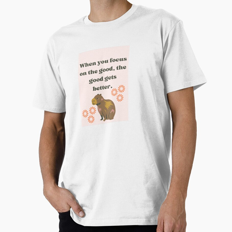Capybara Quote by Maddie Lamb T-Shirts, Hoodie, Sweatshirt | BlankRebels.com (Image 1)