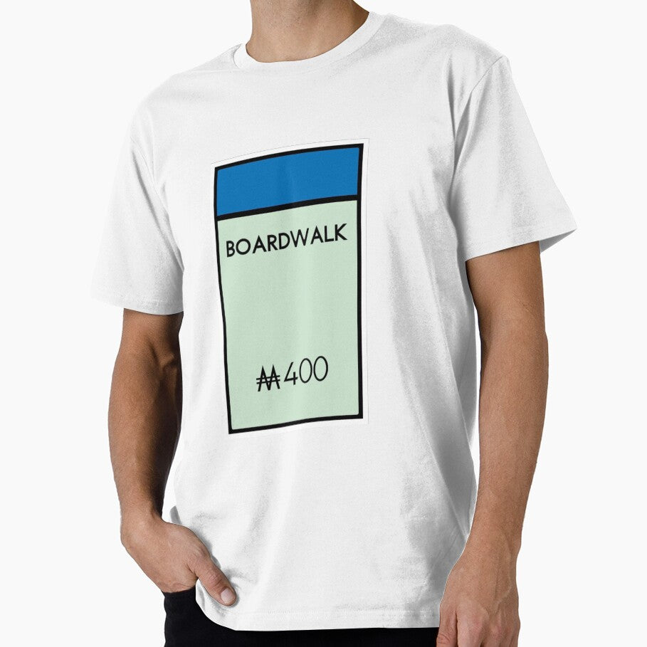 Boardwalk Monopoly Game Tile by RstyBcktWkshp T-Shirts, Hoodie, Sweatshirt | BlankRebels.com (Image 1)
