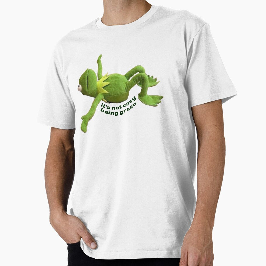 it’s not easy being green kermit meme by gobnation