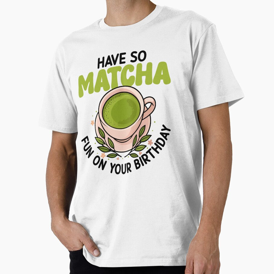 Matcha Tea Cup Illustration – Cute Green Tea Aesthetic for Matcha Lovers by dianadouri T-Shirts, Hoodie, Sweatshirt (Image 1)