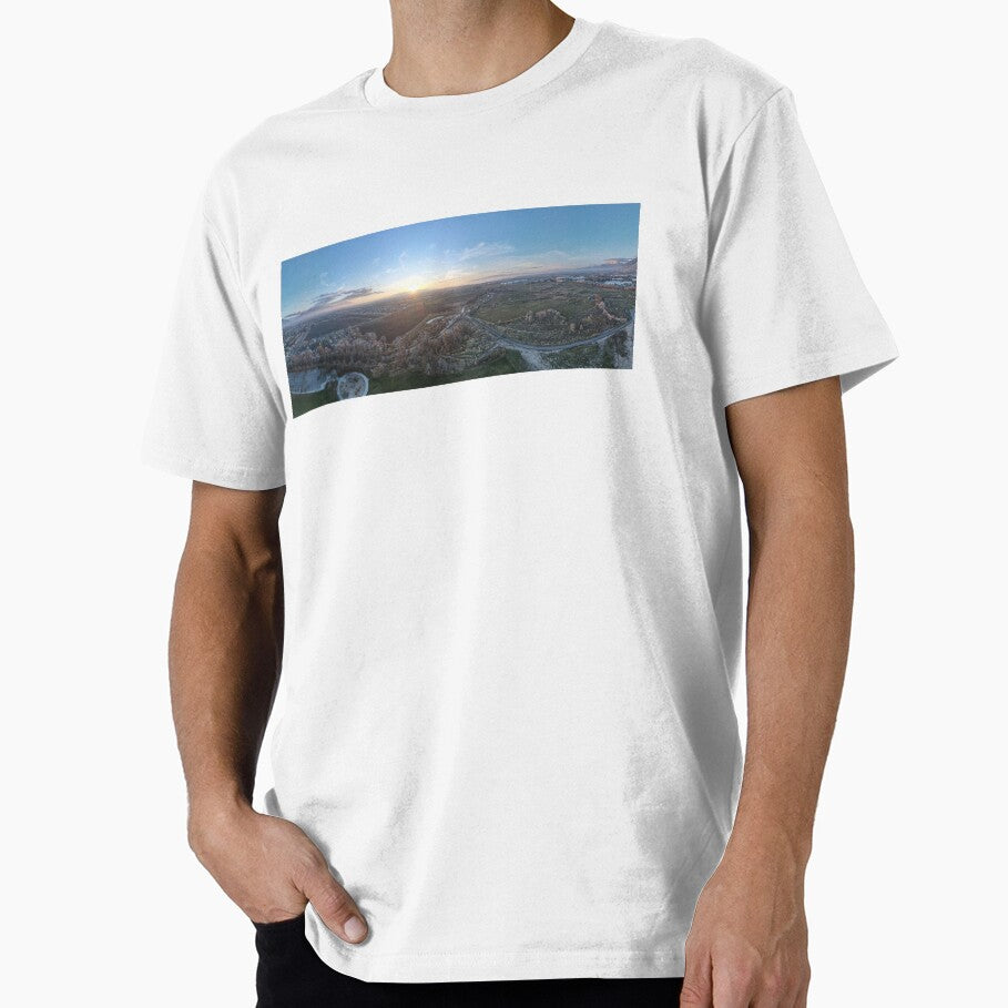 Panorama Utah Sunset by Tempraneo Photo T-Shirts, Hoodie, Sweatshirt | BlankRebels.com (Image 1)