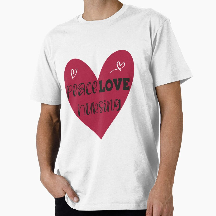 Nursing Love Peace by ThebestArtshop T-Shirts, Hoodie, Sweatshirt | BlankRebels.com (Image 1)