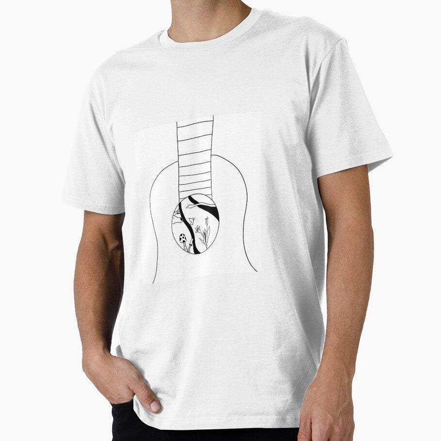 Nature Guitar by charlottew10 T-Shirts, Hoodie, Sweatshirt | BlankRebels.com (Image 1)