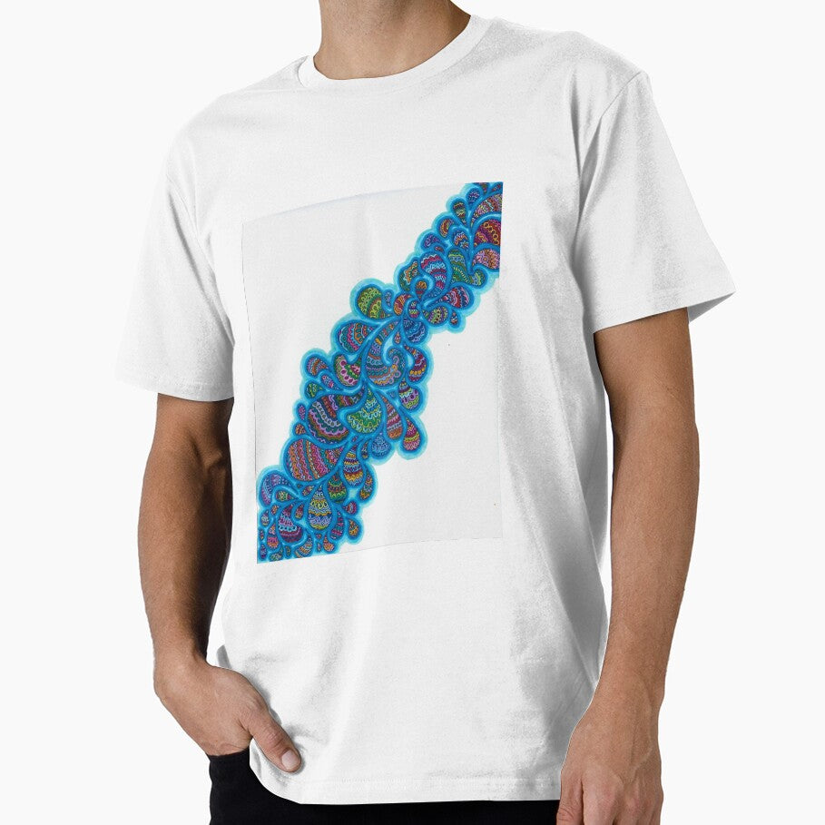 Groovy Raindrop Doodle by Hannah Staab T-Shirts, Hoodie, Sweatshirt | BlankRebels.com (Image 1)