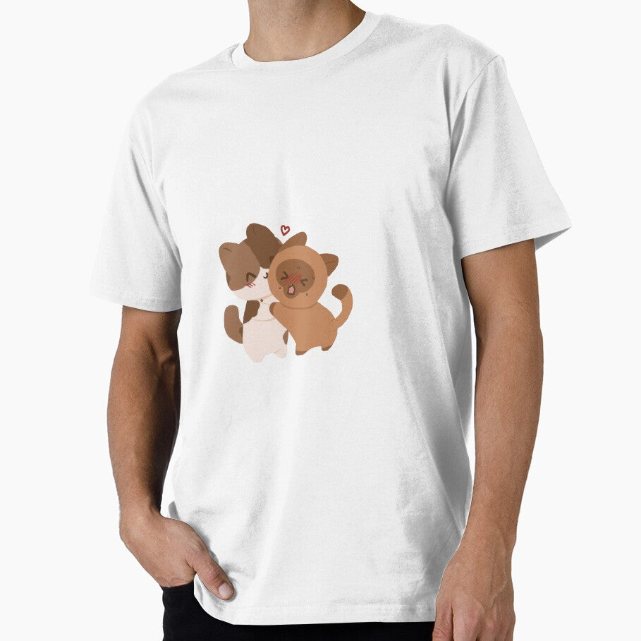 Cat Hug by RamuneBear T-Shirts, Hoodie, Sweatshirt | BlankRebels.com (Image 1)