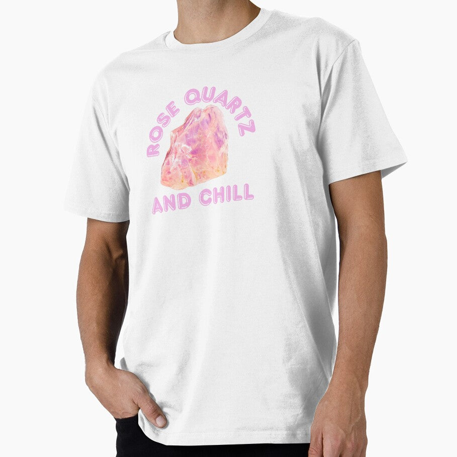 Rose quartz and chill~ by I Am Crystallized T-Shirts, Hoodie, Sweatshirt | BlankRebels.com (Image 1)