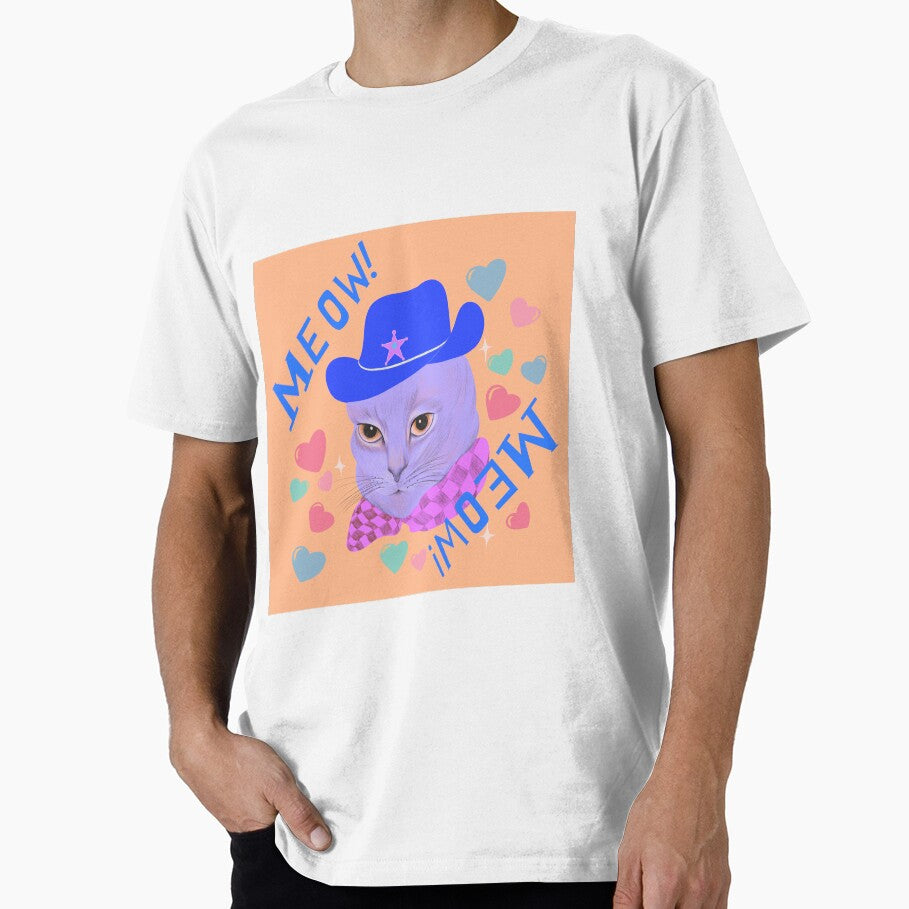 Vintage Cat Cowboy by Thalia Roman T-Shirts, Hoodie, Sweatshirt | BlankRebels.com (Image 1)