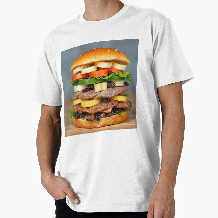 "Chaos Burger: The Wildest Gourmet Stack Ever" by MFMart T-Shirts, Hoodie, Sweatshirt | BlankRebels.com (Image 1)