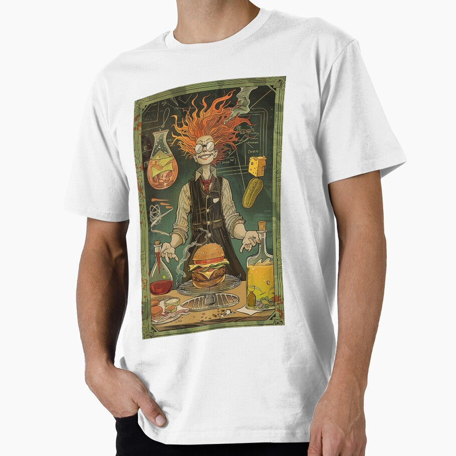 Science Burger Tarot by PyramidSchmear T-Shirts, Hoodie, Sweatshirt | BlankRebels.com (Image 1)