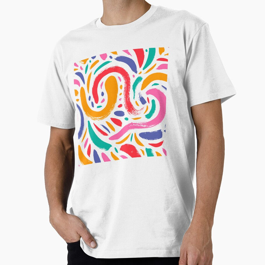 seamless colorful line pattern classic design by anandsiva2703 T-Shirts, Hoodie, Sweatshirt | BlankRebels.com (Image 1)