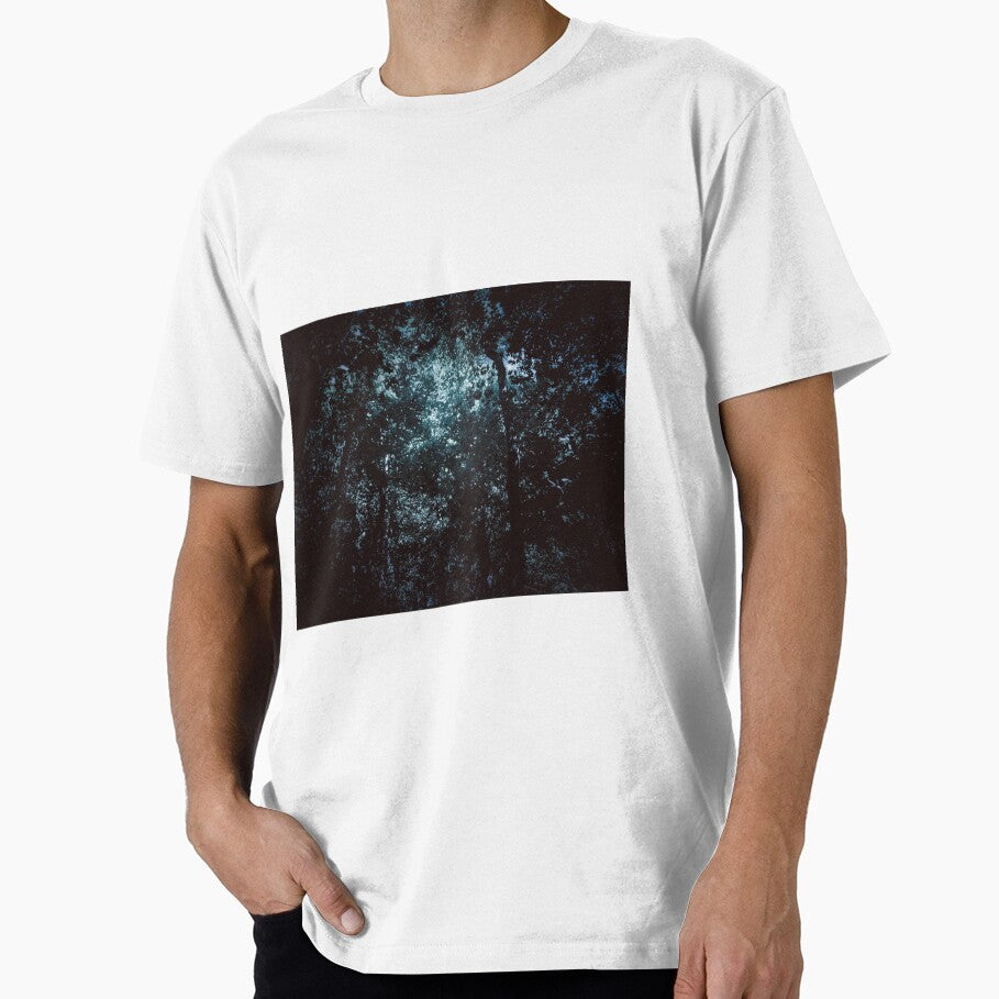 grunge forest blue dazecore aesthetic vintage wide angle darkmode vampire by sielexis T-Shirts, Hoodie, Sweatshirt (Image 1)