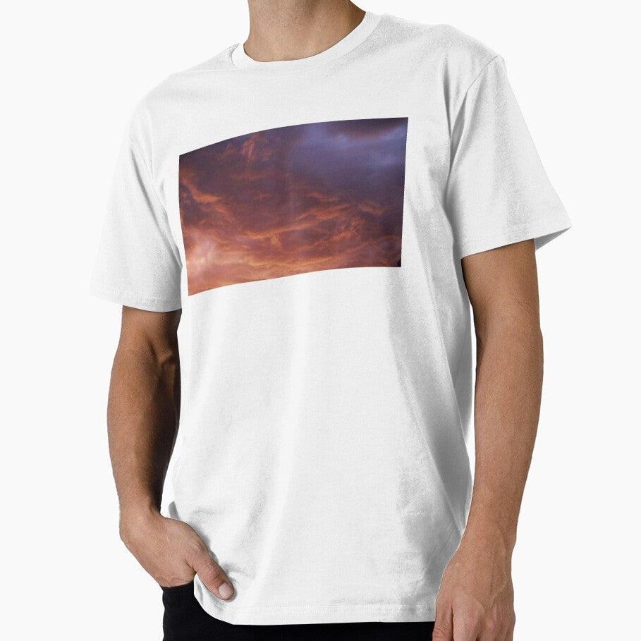 Cloudy Sunset Sky by BlascoShop T-Shirts, Hoodie, Sweatshirt | BlankRebels.com (Image 1)