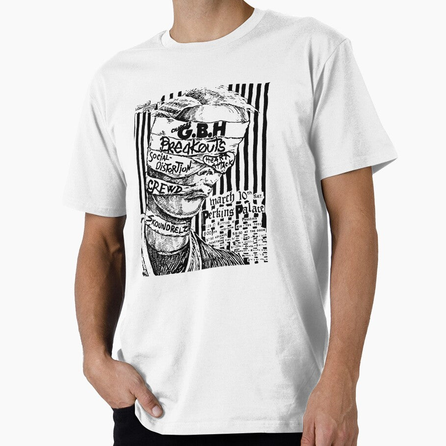 Line Art Style Punk Band by Tallboy666