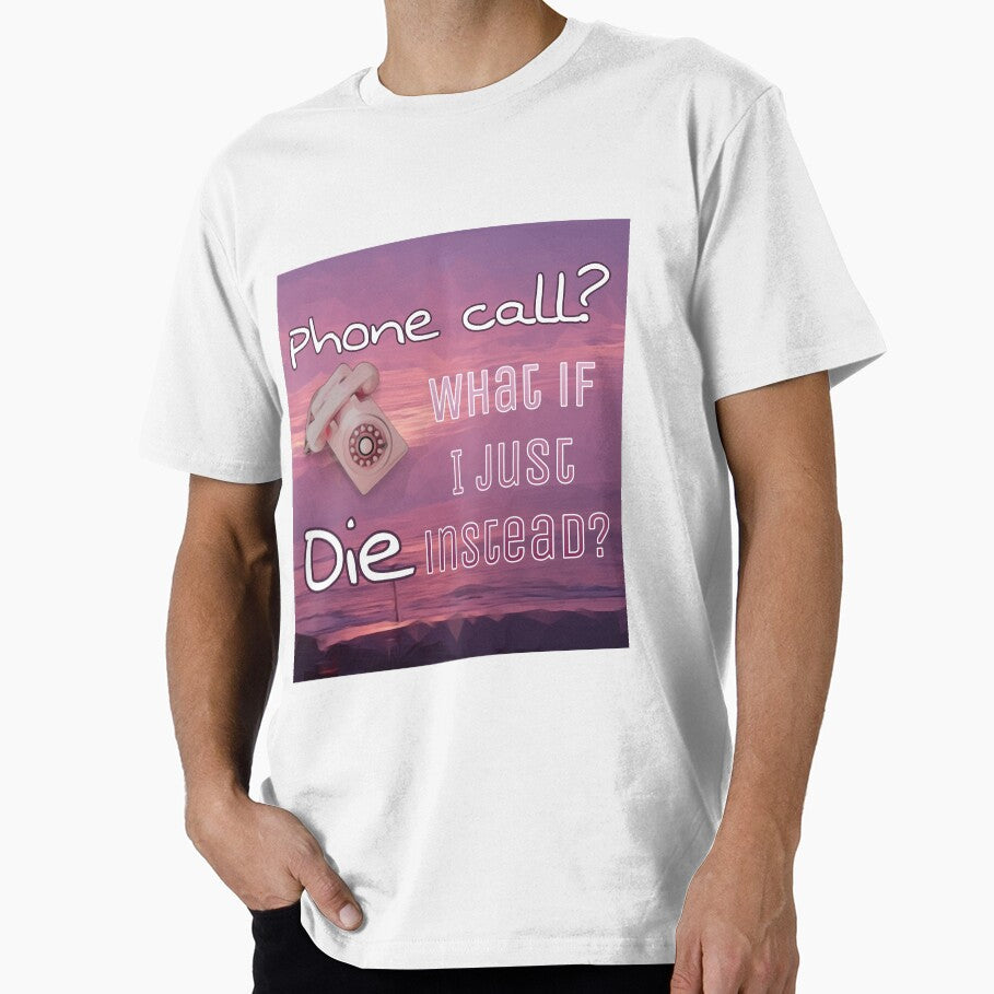 Anti Phone Call Club by TheGingerQueen T-Shirts, Hoodie, Sweatshirt | BlankRebels.com (Image 1)