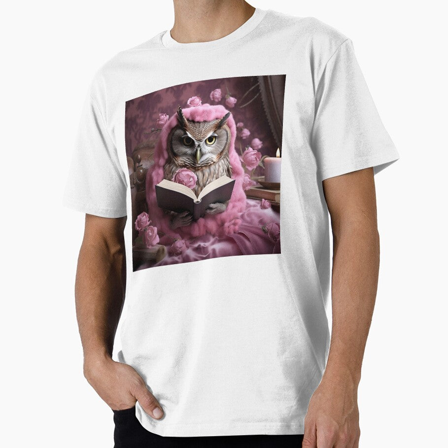 Book Aesthetic Owl by HappyThanadol T-Shirts, Hoodie, Sweatshirt | BlankRebels.com (Image 1)