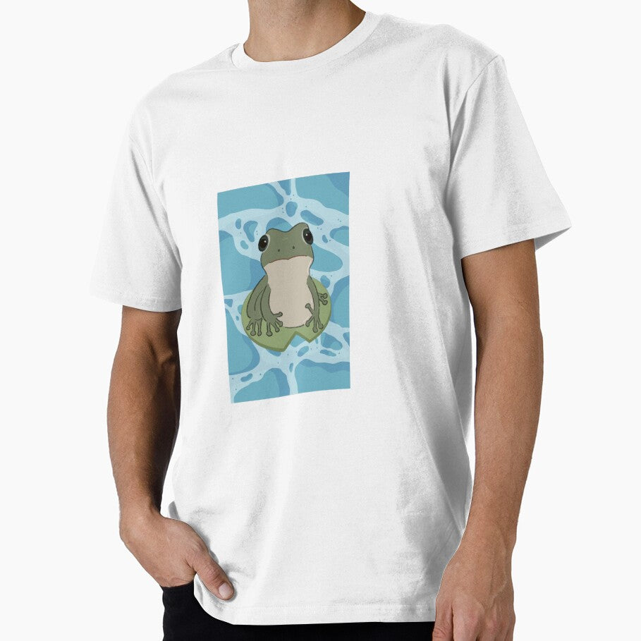 frog in a pond by Gus Studios T-Shirts, Hoodie, Sweatshirt | BlankRebels.com (Image 1)