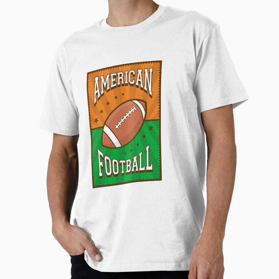 American Football Poster by OikieToikie T-Shirts, Hoodie, Sweatshirt | BlankRebels.com (Image 1)