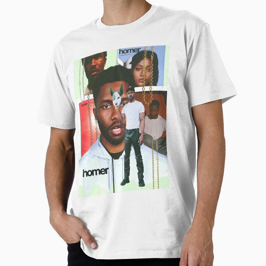 Frank Ocean Homer Collage by JoeMahoney T-Shirts, Hoodie, Sweatshirt | BlankRebels.com (Image 1)