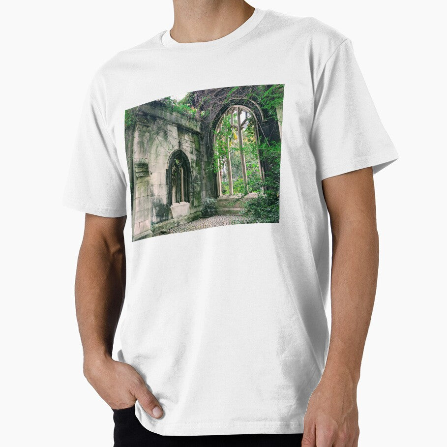 St. Dunstan-in-the-East: London's Hidden Gothic Garden Ruin by Photogenic Snap T-Shirts, Hoodie, Sweatshirt (Image 1)
