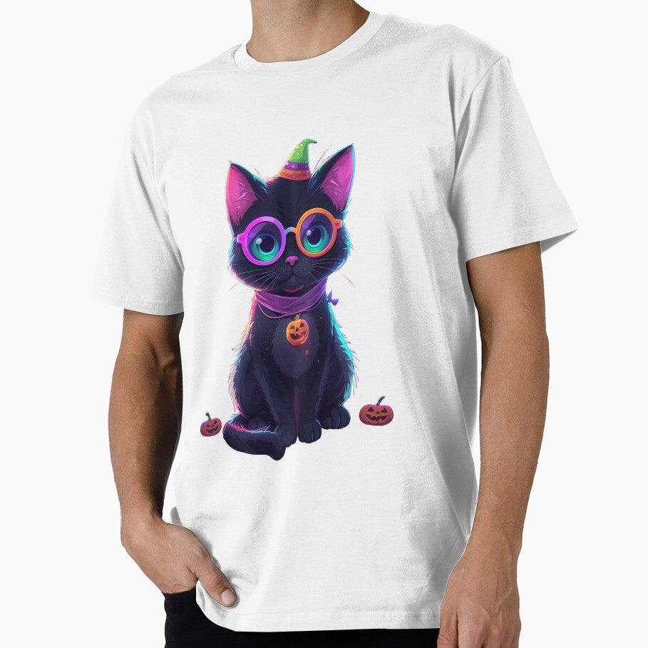 Halloween cat by Pastel & Neon art store T-Shirts, Hoodie, Sweatshirt | BlankRebels.com (Image 1)