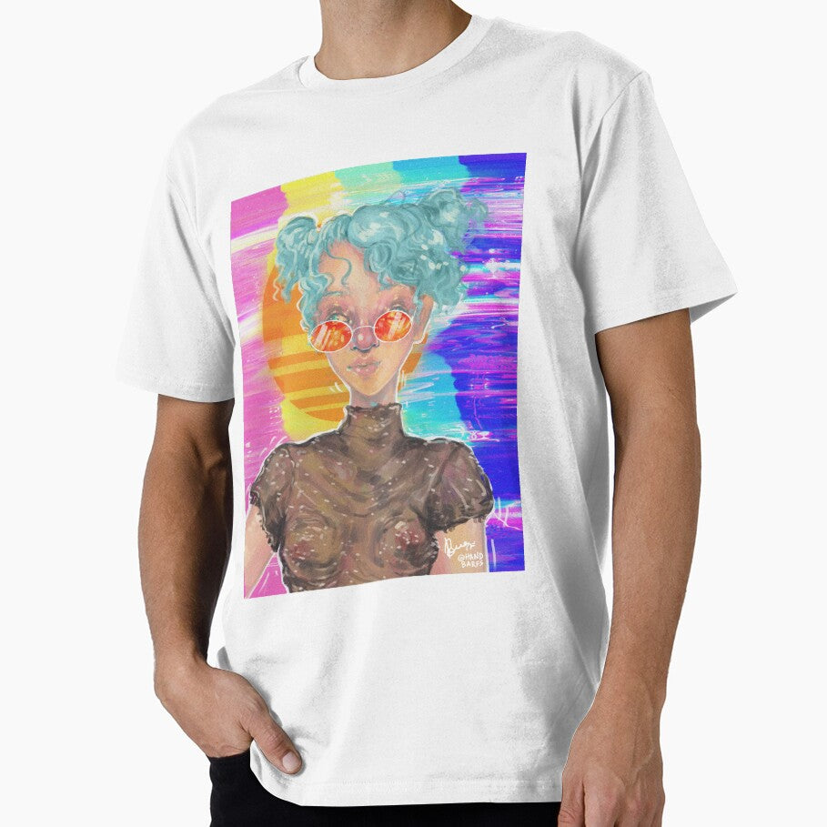 vaporwave girl by handbarfs T-Shirts, Hoodie, Sweatshirt | BlankRebels.com (Image 1)