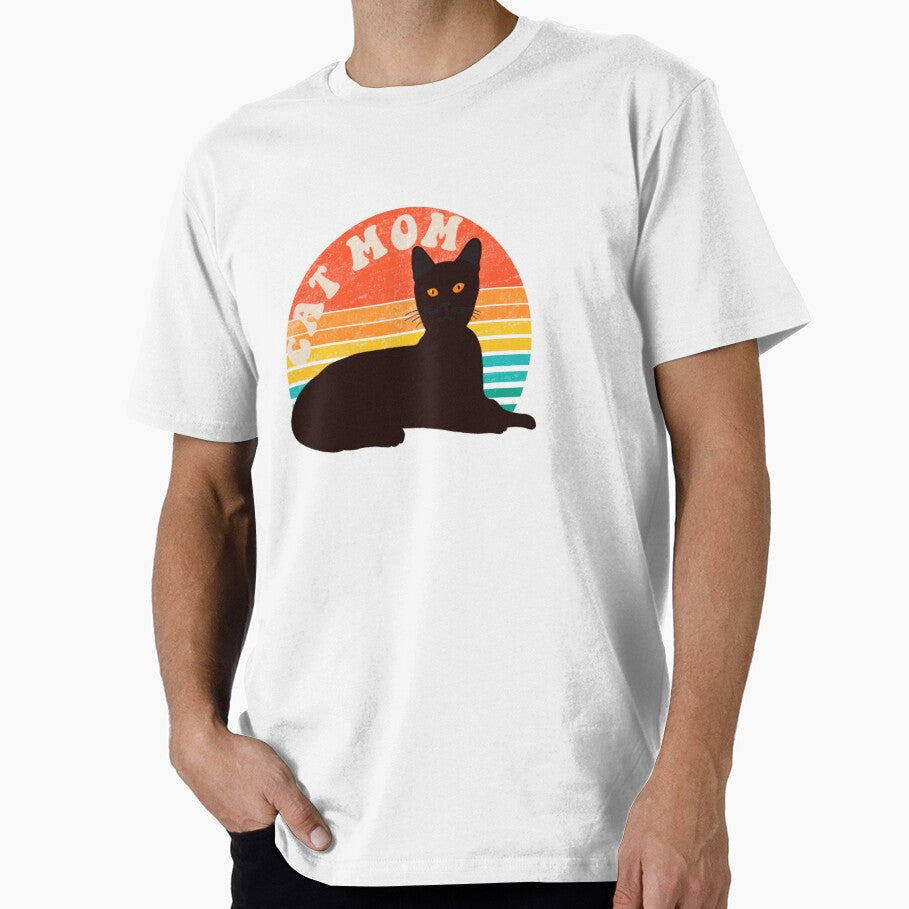 Cat Mom by East Coast Apparel T-Shirts, Hoodie, Sweatshirt | BlankRebels.com (Image 1)