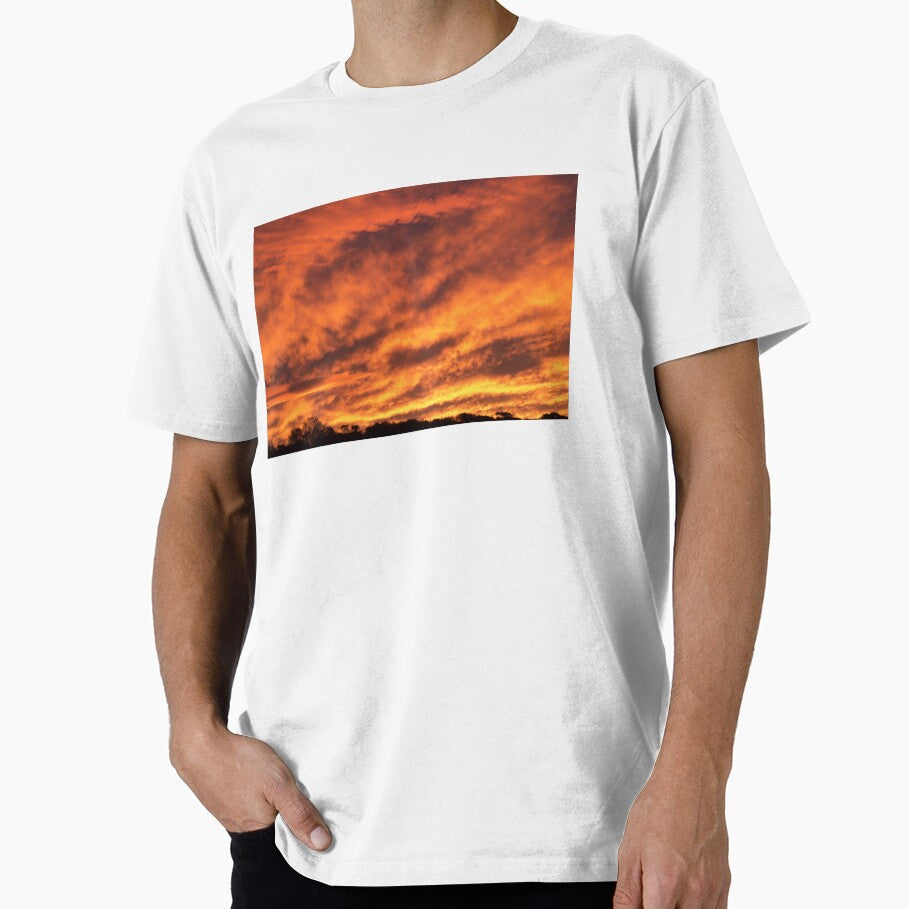 orange sunset by markserdina T-Shirts, Hoodie, Sweatshirt | BlankRebels.com (Image 1)