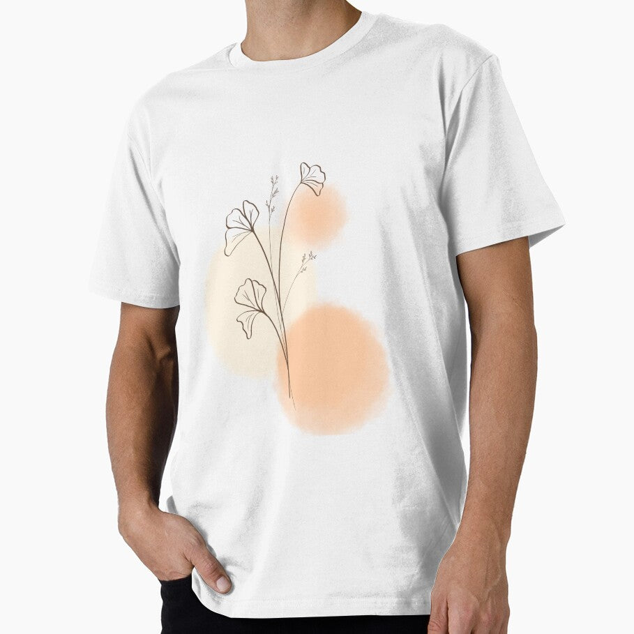 Line Art Minimal Flowers by Sunita2023 T-Shirts, Hoodie, Sweatshirt | BlankRebels.com (Image 1)
