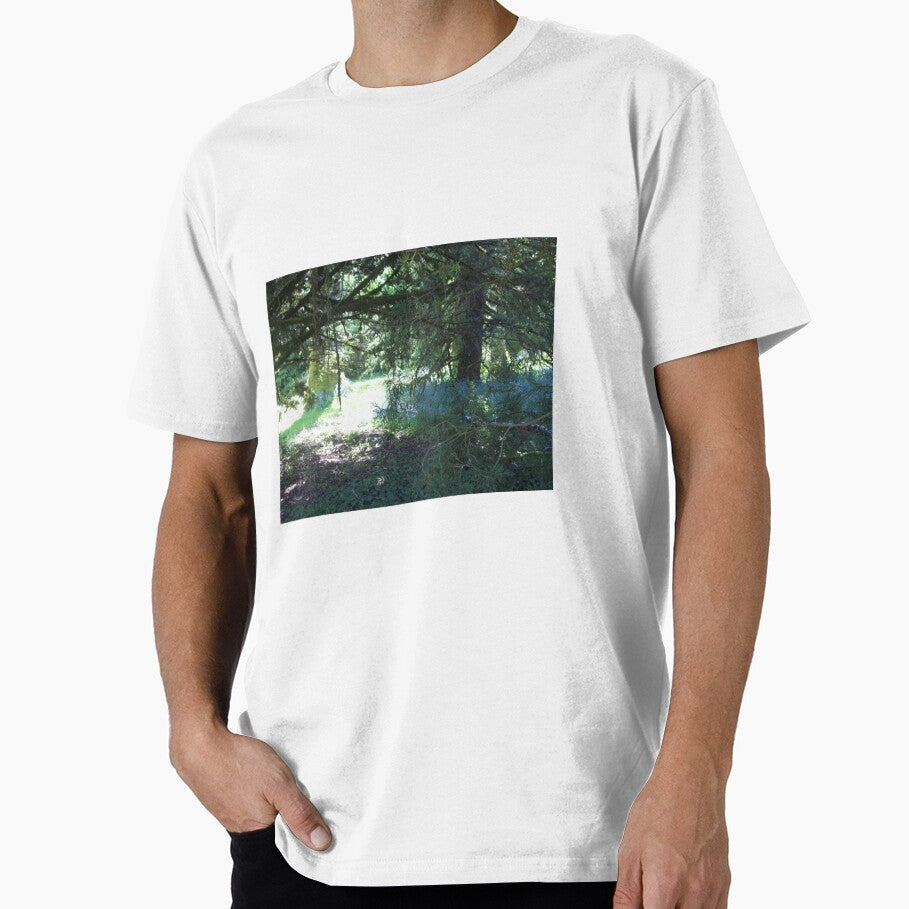 green forest with sun rays by jorgesotoswag T-Shirts, Hoodie, Sweatshirt | BlankRebels.com (Image 1)