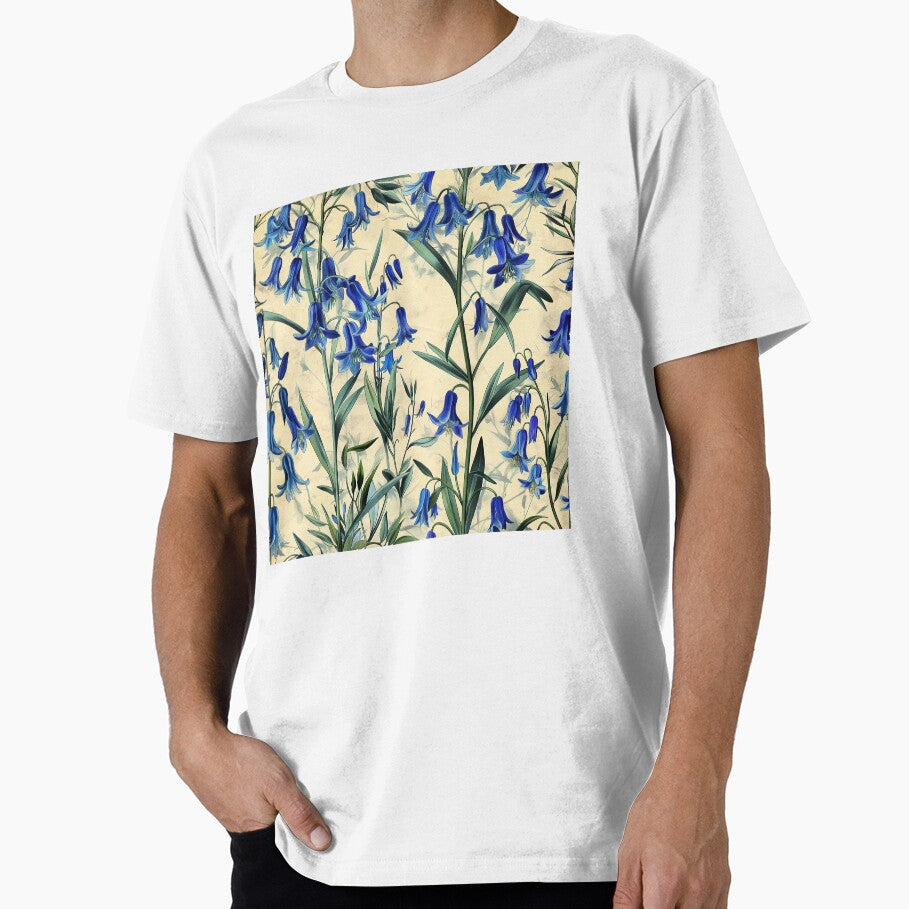 Bluebell Flowers Vintage Cottagecore Style by TheBohemianLark T-Shirts, Hoodie, Sweatshirt | BlankRebels.com (Image 1)