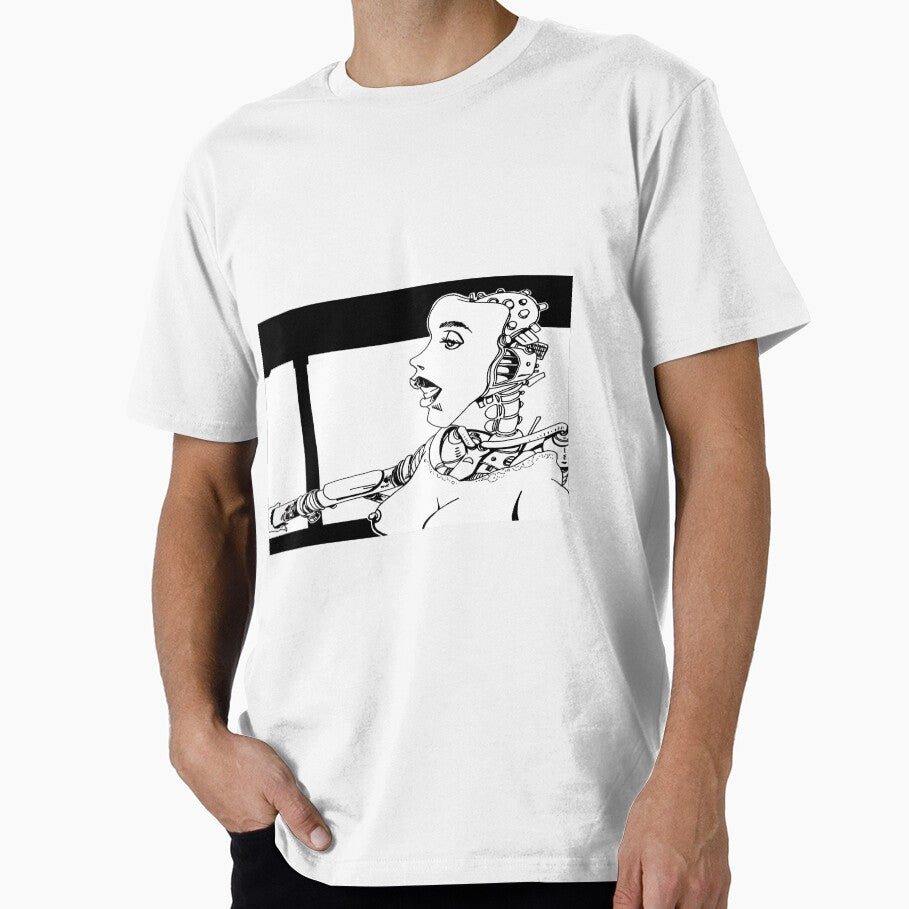 Female Bot by Tony Bourne T-Shirts, Hoodie, Sweatshirt | BlankRebels.com (Image 1)