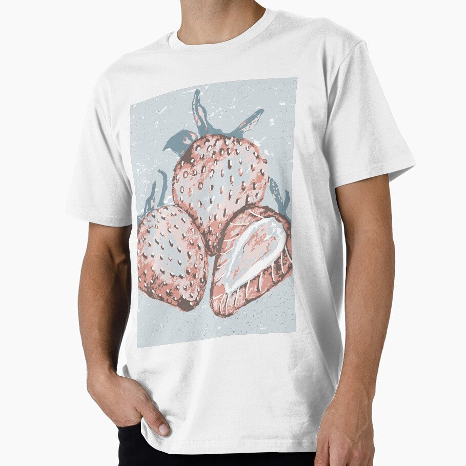 Textured Strawberry by oppositedge T-Shirts, Hoodie, Sweatshirt | BlankRebels.com (Image 1)