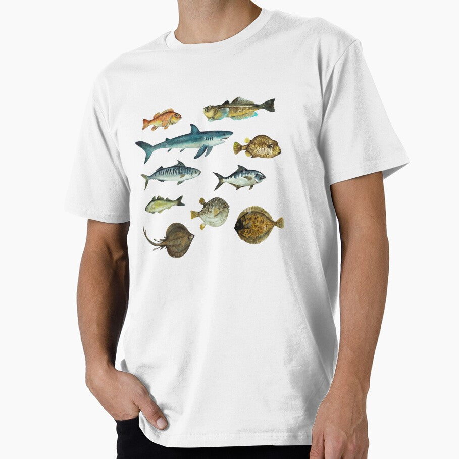 Ocean Creatures Vibe by Justagirl444 T-Shirts, Hoodie, Sweatshirt | BlankRebels.com (Image 1)
