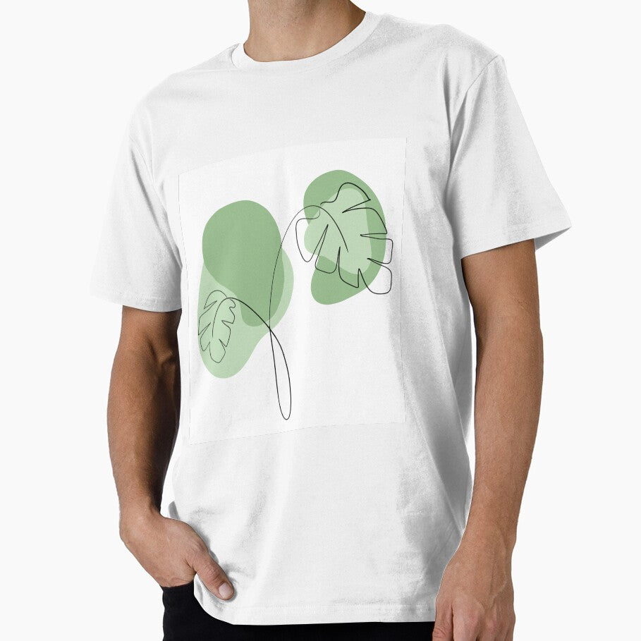 Line Art Leaves Drawing by hmatt1003 T-Shirts, Hoodie, Sweatshirt | BlankRebels.com (Image 1)