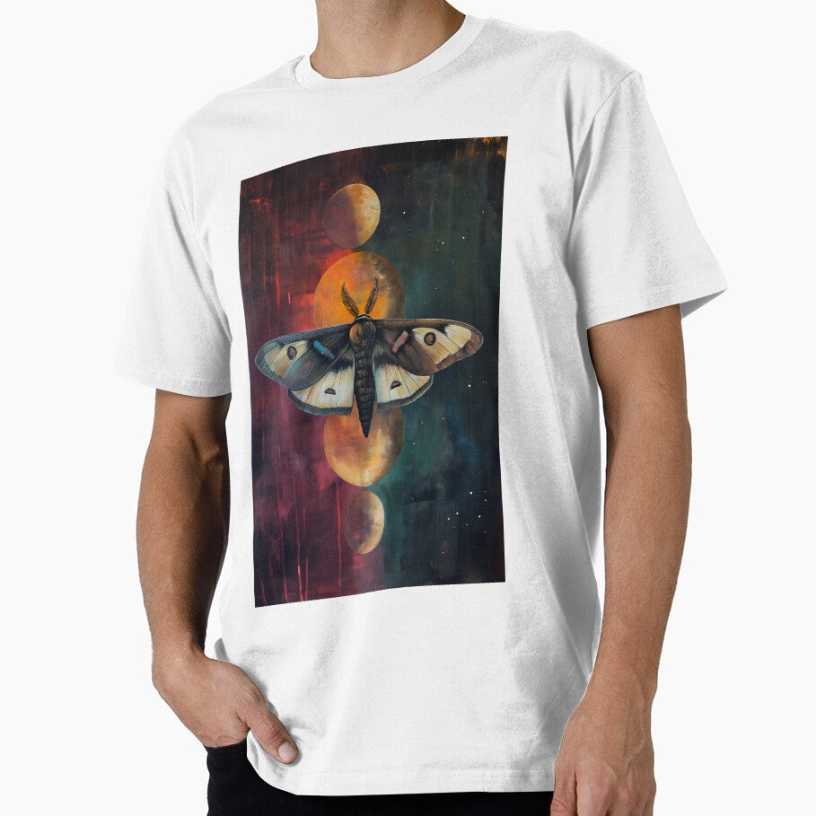 Eclipse Enchantment: Moth Amidst the Moon's Shadow by EclipseArtisan T-Shirts, Hoodie, Sweatshirt | BlankRebels.com (Image 1)