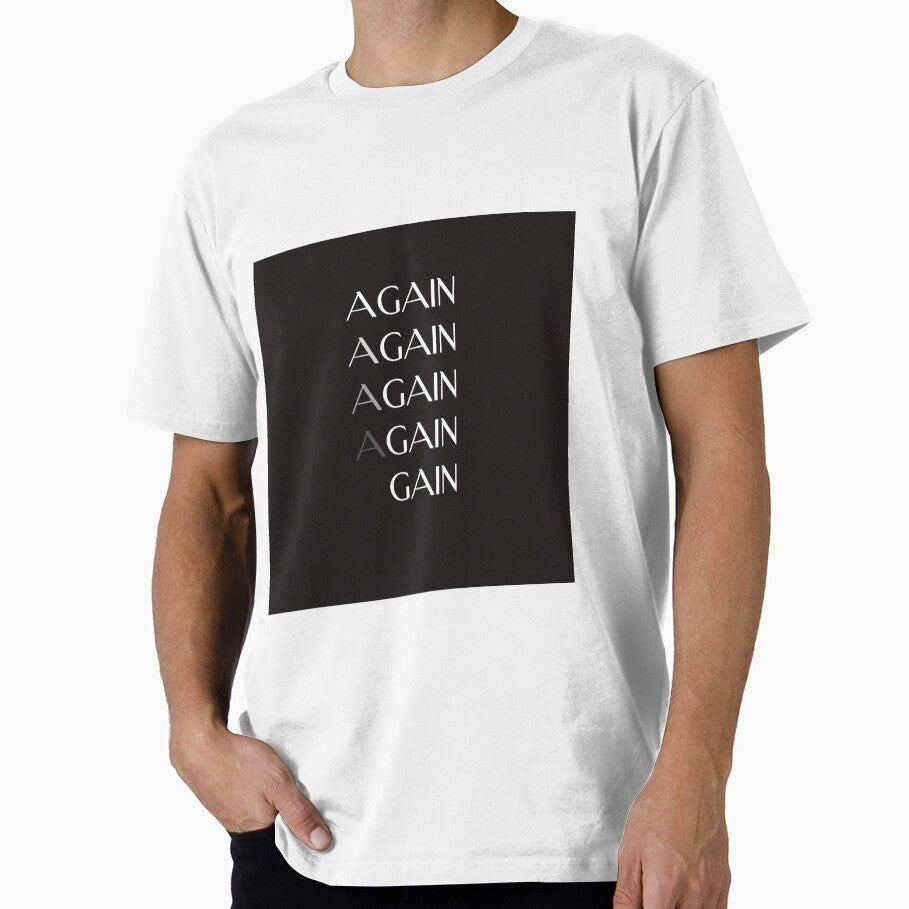 Start Doing Again-Again To Achieve the Goal | Motivational Quote by HustleLover T-Shirts, Hoodie, Sweatshirt (Image 1)