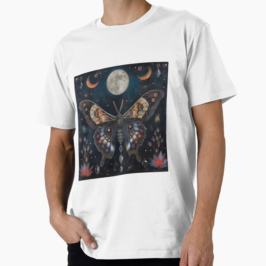 Mystic Moth: A Tapestry of Night and Nature by EclipseArtisan T-Shirts, Hoodie, Sweatshirt | BlankRebels.com (Image 1)