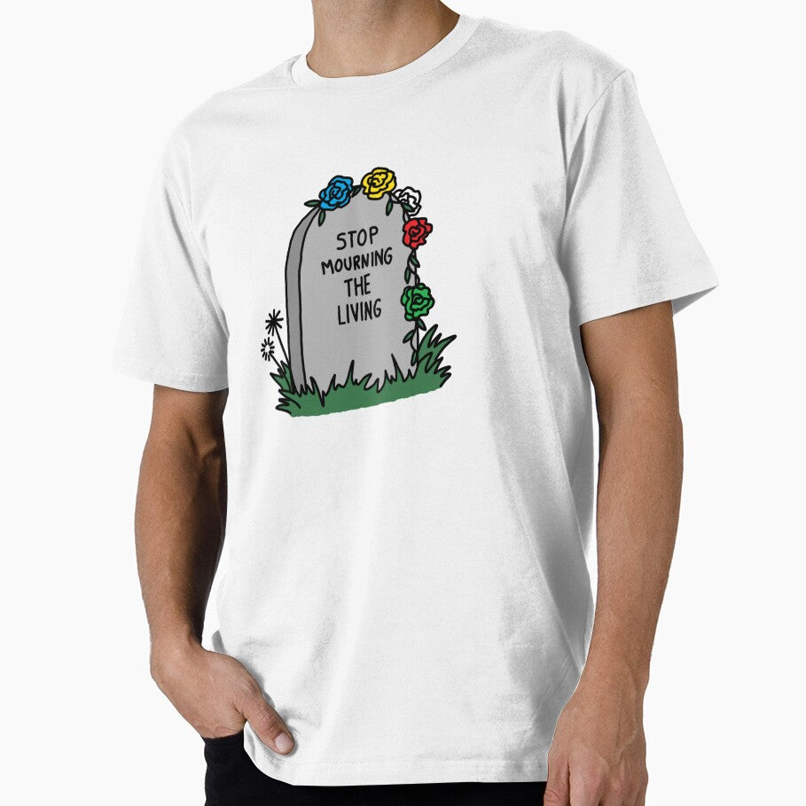 Stop Mourning the Living (Disabled Pride) by gabyestabrooks T-Shirts, Hoodie, Sweatshirt | BlankRebels.com (Image 1)