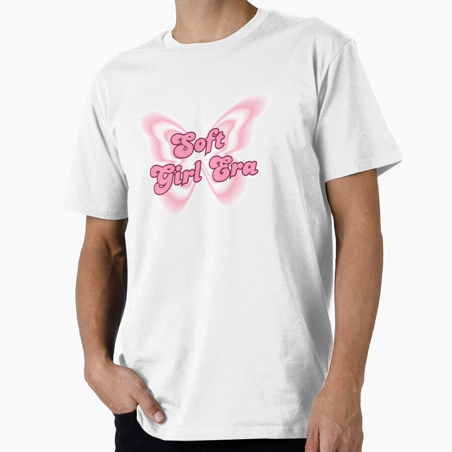 "Soft Girl Era" Butterfly Sticker by joanafly T-Shirts, Hoodie, Sweatshirt | BlankRebels.com (Image 1)