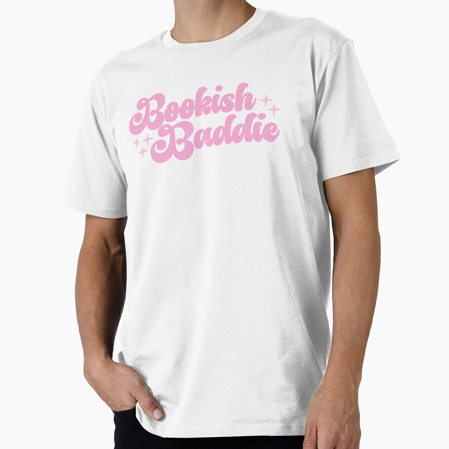 Bookish baddie sticker by Radical Buttons T-Shirts, Hoodie, Sweatshirt | BlankRebels.com (Image 1)