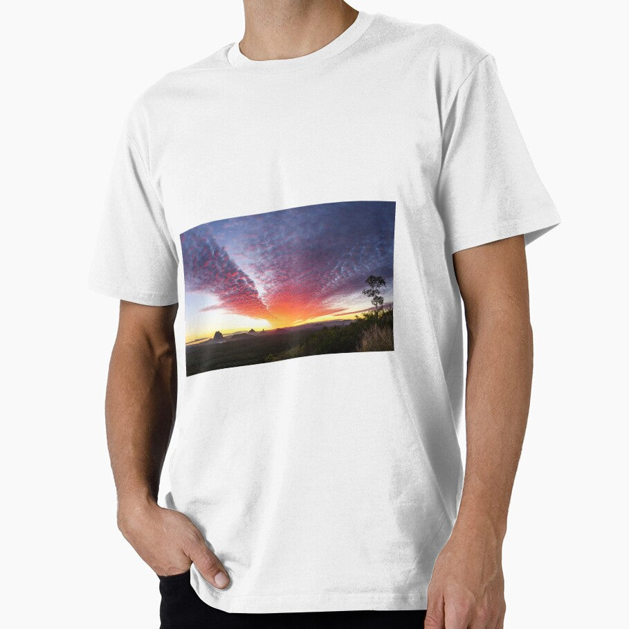 Wild Horse Mountain Sunset Panorama by Adrian Alford Photography T-Shirts, Hoodie, Sweatshirt | BlankRebels.com (Image 1)