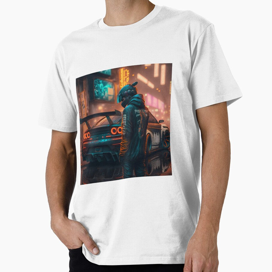 Nissan 180sx Cyberpunk by CyberPsychosis T-Shirts, Hoodie, Sweatshirt | BlankRebels.com (Image 1)