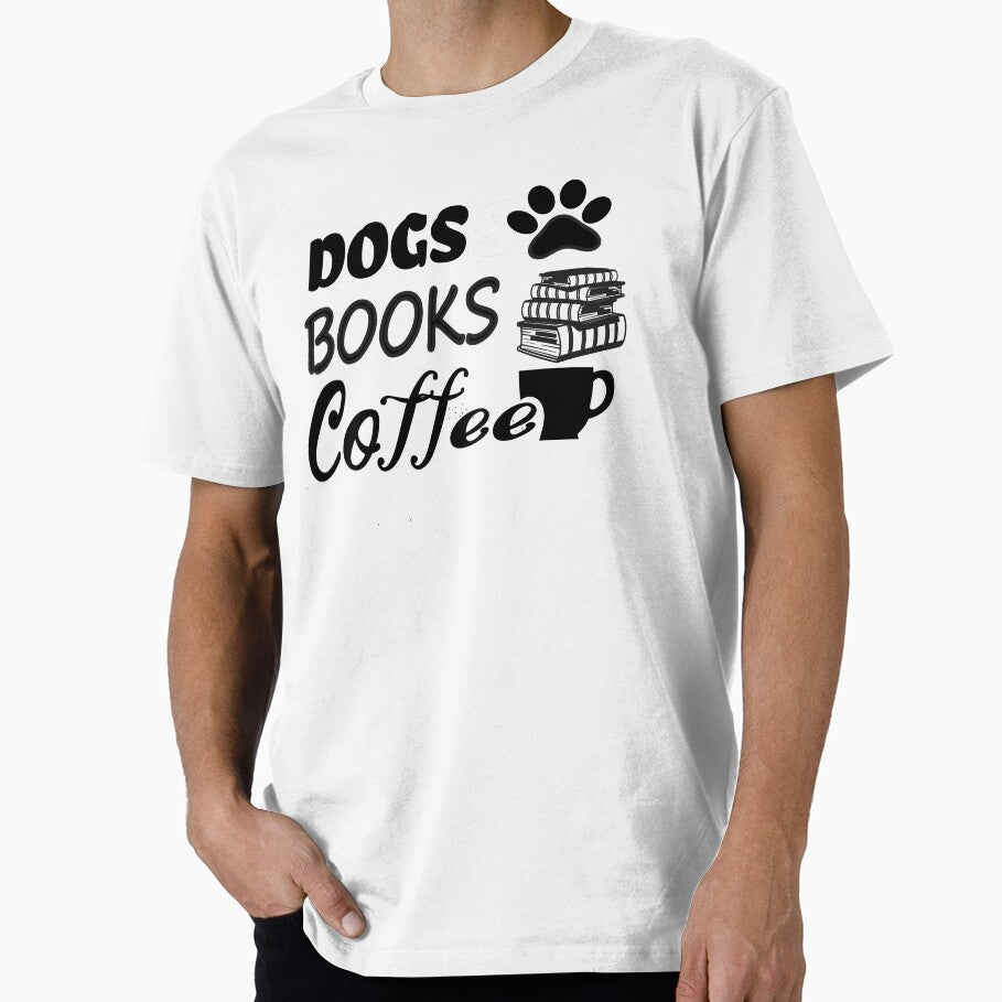 dogs books and coffee dog reader coffee quote by wilyaneshop T-Shirts, Hoodie, Sweatshirt | BlankRebels.com (Image 1)