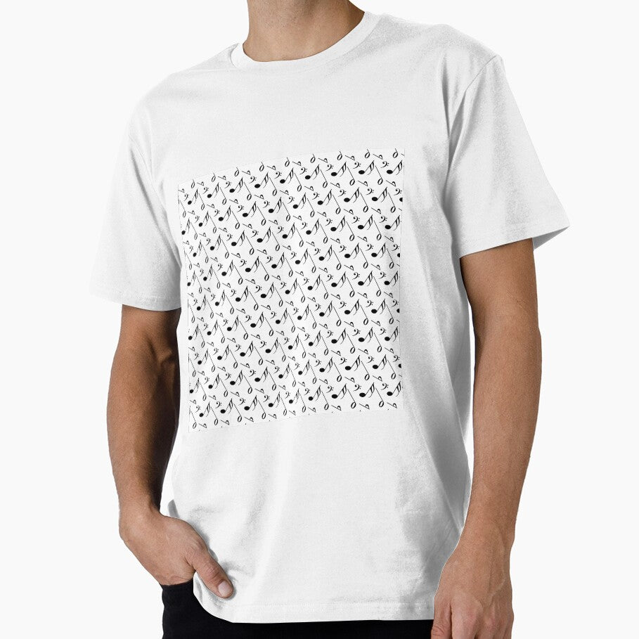 Musical Notes Pattern by Creativity in Bloom T-Shirts, Hoodie, Sweatshirt | BlankRebels.com (Image 1)