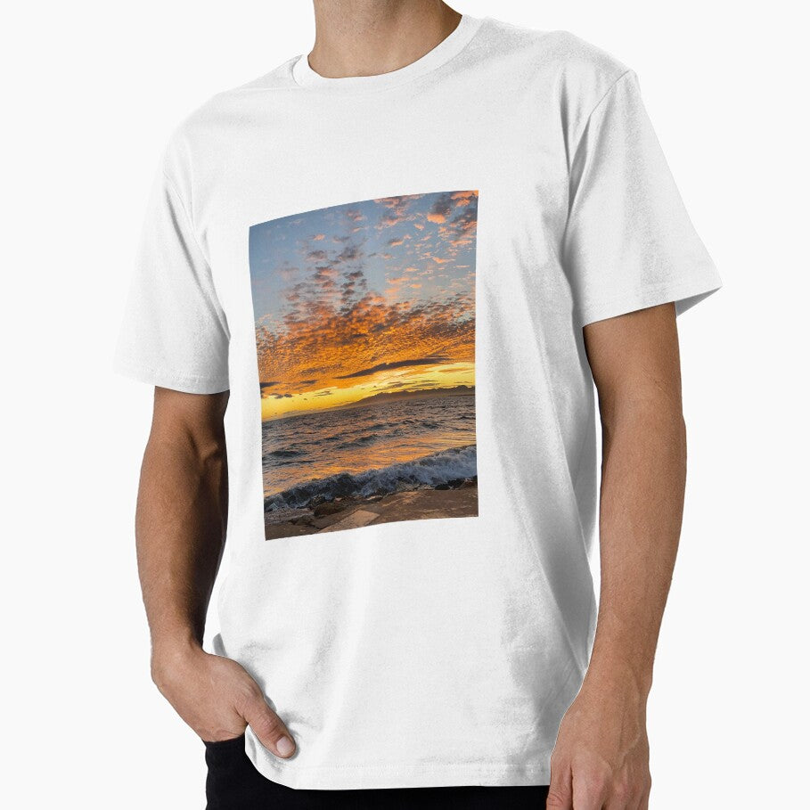 Beach at sunset by Danielle Powell T-Shirts, Hoodie, Sweatshirt | BlankRebels.com (Image 1)