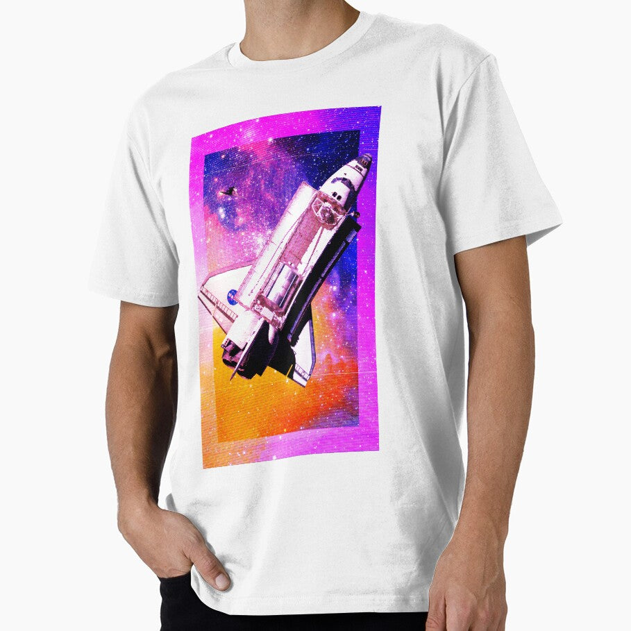 Space shuttle vaporwave 1 by Yoshiyuki1998 T-Shirts, Hoodie, Sweatshirt | BlankRebels.com (Image 1)